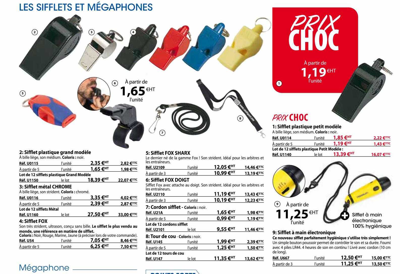 Sifflets Et Mégaphones