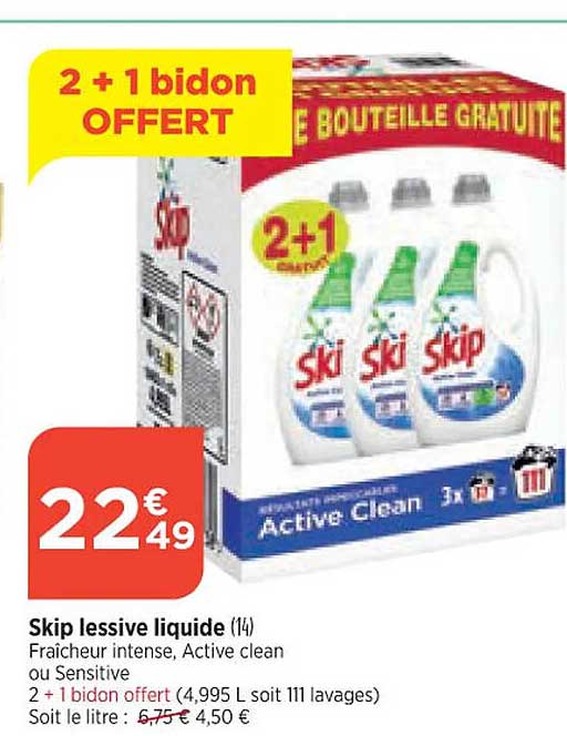 Skip Lessive Liquide