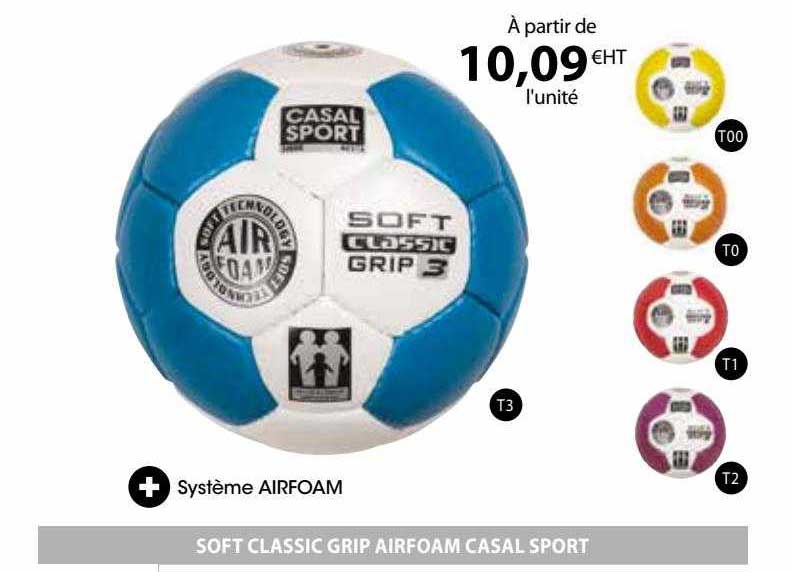 soft classic grip airfoam casal sport