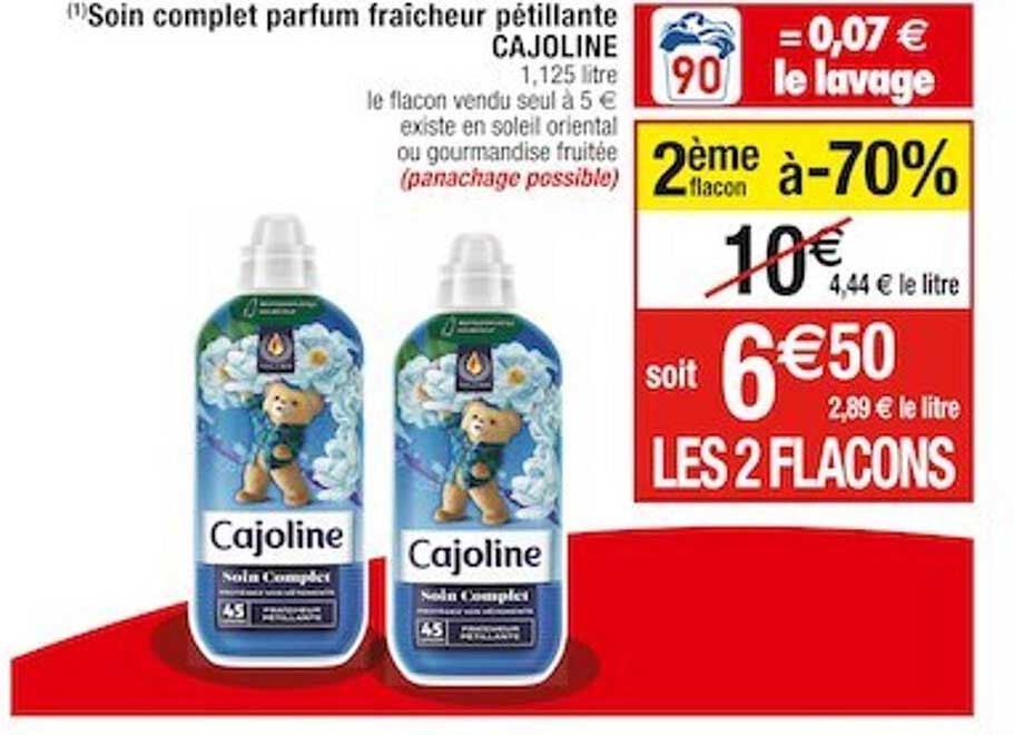 Soin Complet Parfum Fraîcheur Pétillante Cajoline