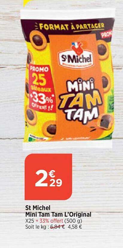 st michel mini tam tam l'original