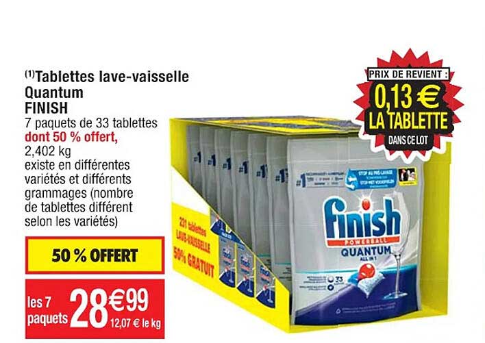 Tablettes Lave-vaisselle Quantum Finish