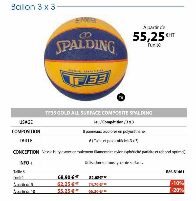 tf33 gold all surface composite spalding