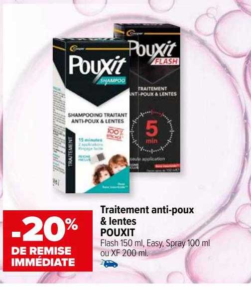 Traitement Anti-poux & Lentes Pouxit