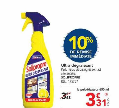 Ultra Dégraissant Solipropre