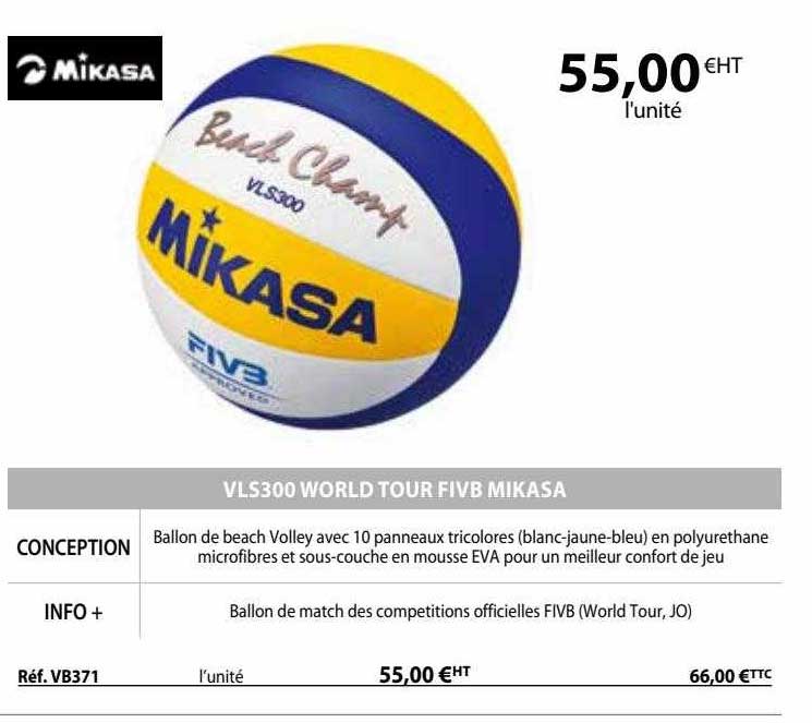 vls300 world tour fivb mikasa