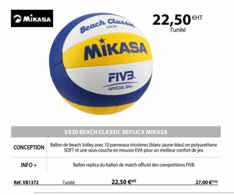 vx30 beach classic replica mikasa