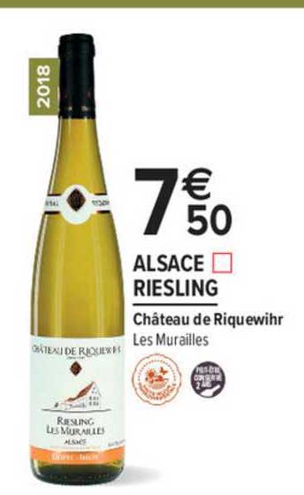 Alsace Riesling Château De Riquewihr