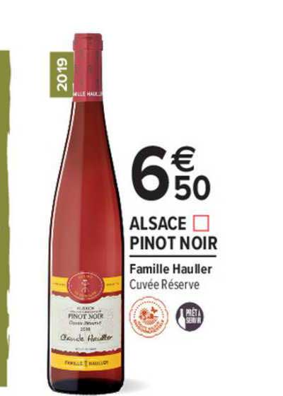 alsce pinot noir famille hauller