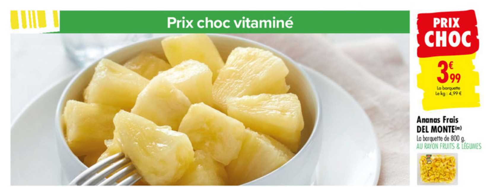 ananas frais del monte