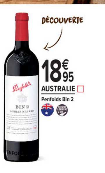 Australie Penfolds Bin 2