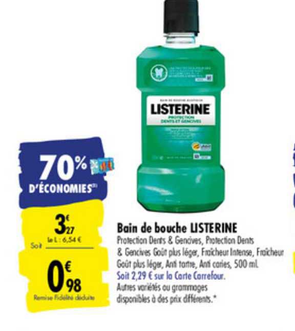 Bain De Bouche Listerine