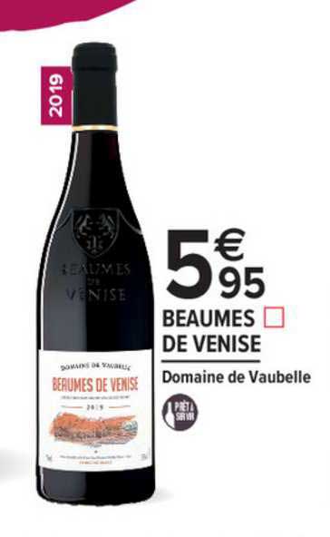beaumes de venise domaine de vaubelle