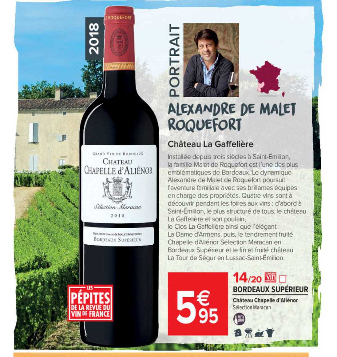 bordeaux supérieur château chapelle d'aliénor