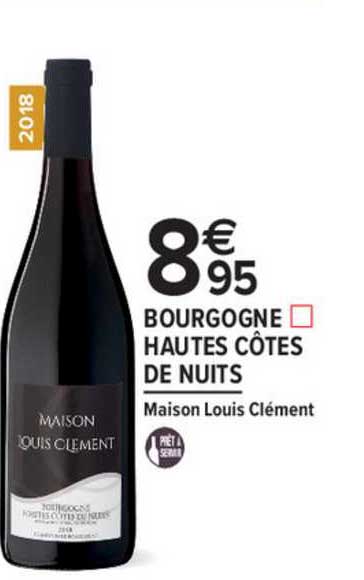 bourgogne hautes côtes de nuits maison louis clément
