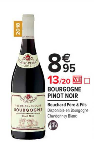 bourgogne pinot noir bouchard père & fils