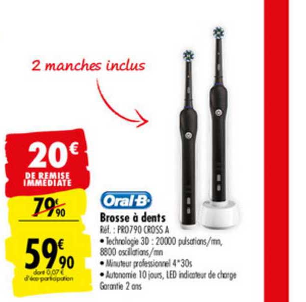 brosse à dents oral b