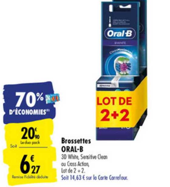 brossettes oral b