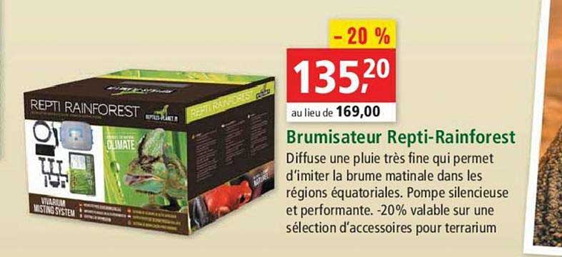Brumisateur Repti Rainforest