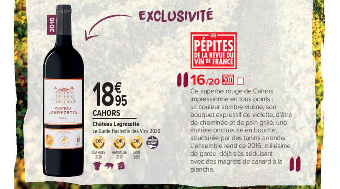 cahors château lagrezette