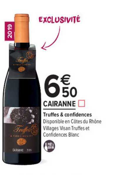 cairanne truffes & confidences