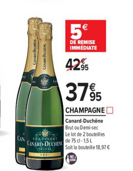 champagne canard duchêne