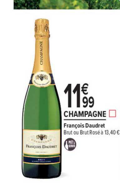 champagne françois daudret