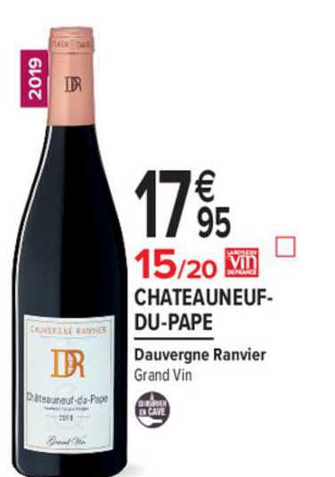 châteauneuf du pape dauvergne ranvier