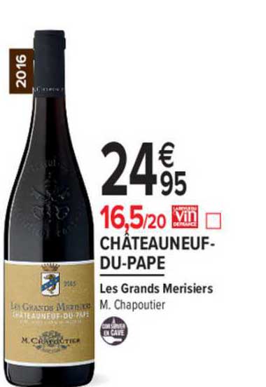 châteauneuf du pape les grands merisiers