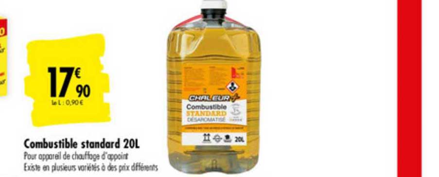 Combustible Standard 20l