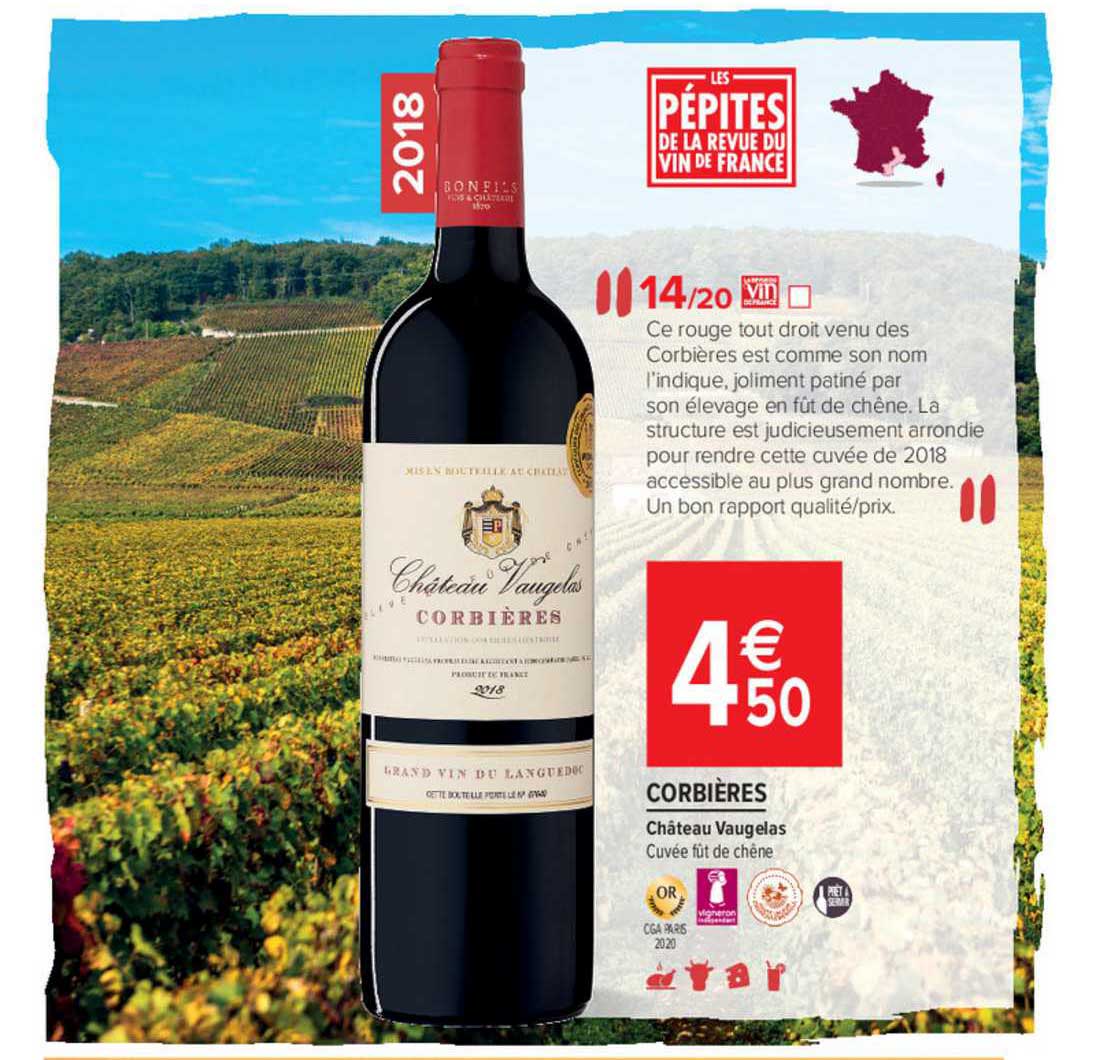 corbières château vaugelas