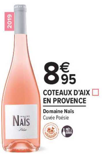 coteaux d'aix en provence domaine naïs