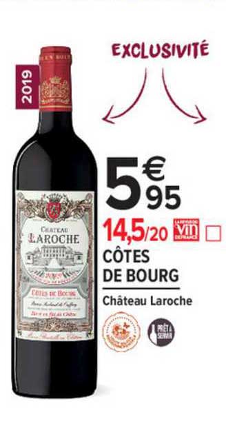 côtes de bourg château laroche