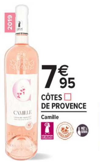 côtes de provence camille