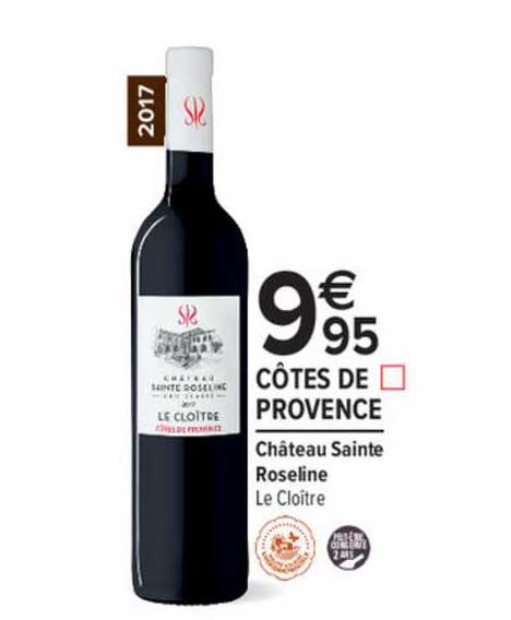 Côtes De Provence Château Sainte Roseline
