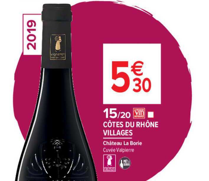 côtes du rhône villages château la borie