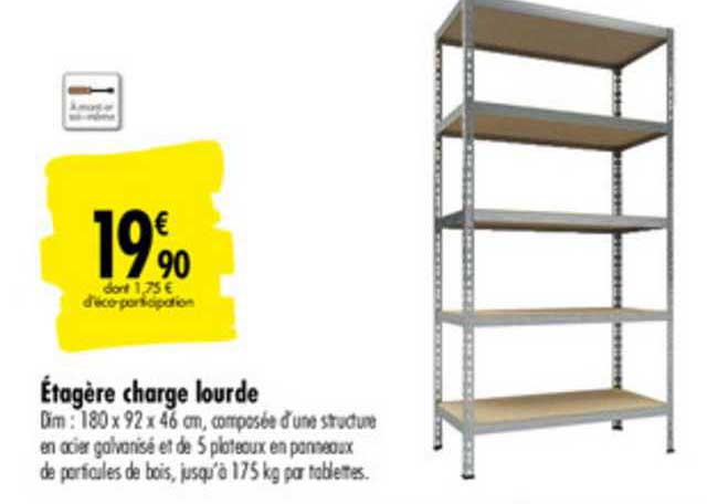 étagère Charge Lourde
