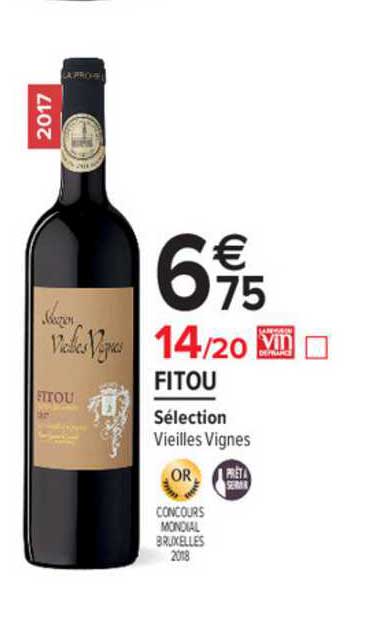 fitou sélection vieilles vignes
