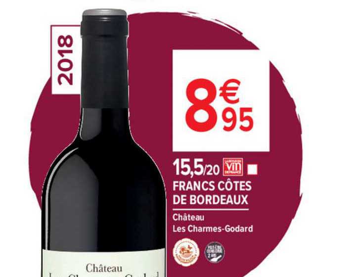 francs côtes de bordeaux château les charmes godard