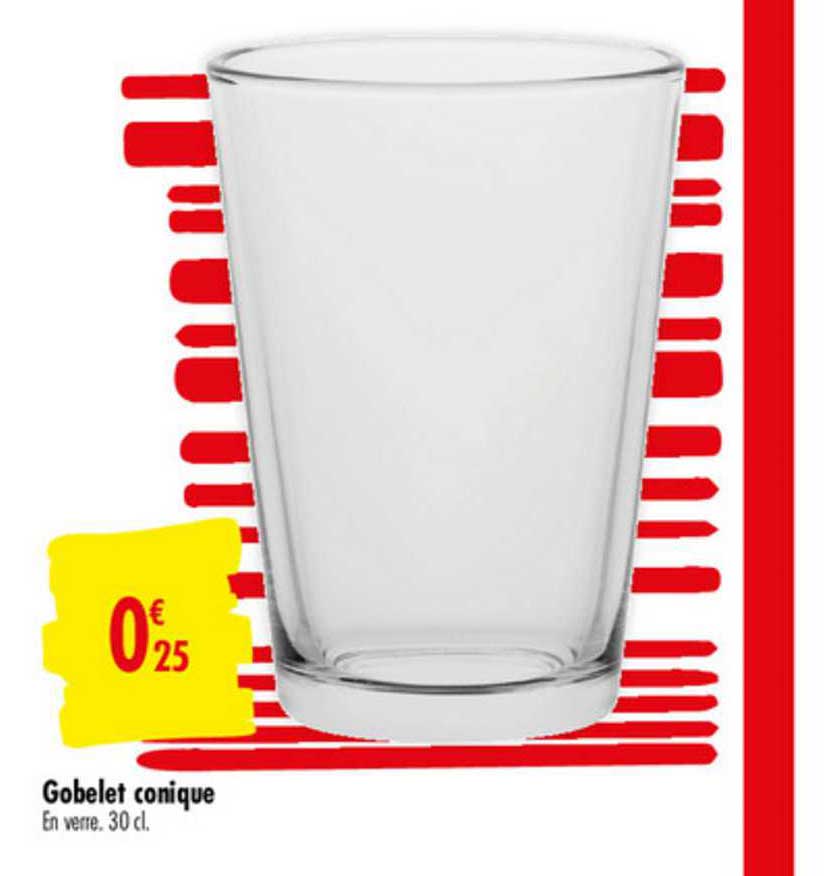 gobelet conique