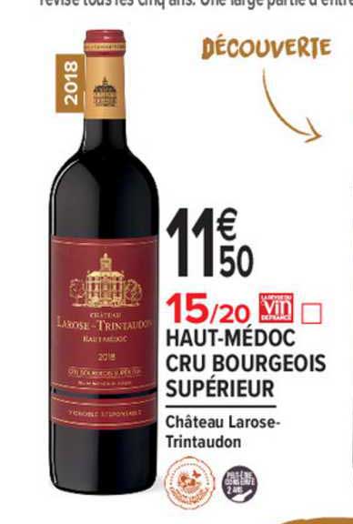 haut médoc cru bourgeois supérieur château larose trintaudon