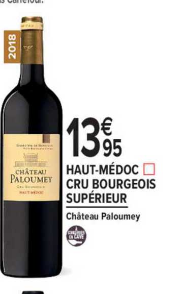 Haut Médoc Cru Bourgeois Supérieur Château Paloumey