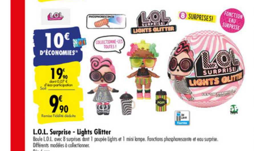 l.o.l. surprise lights glitter