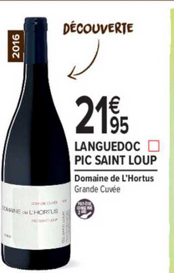 languedoc pic saint loup domaine de l'hortus