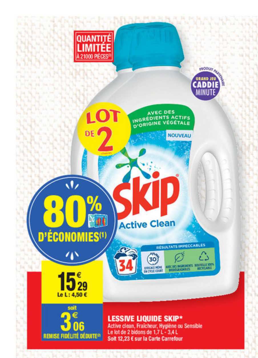 Lessive Liquide Skip