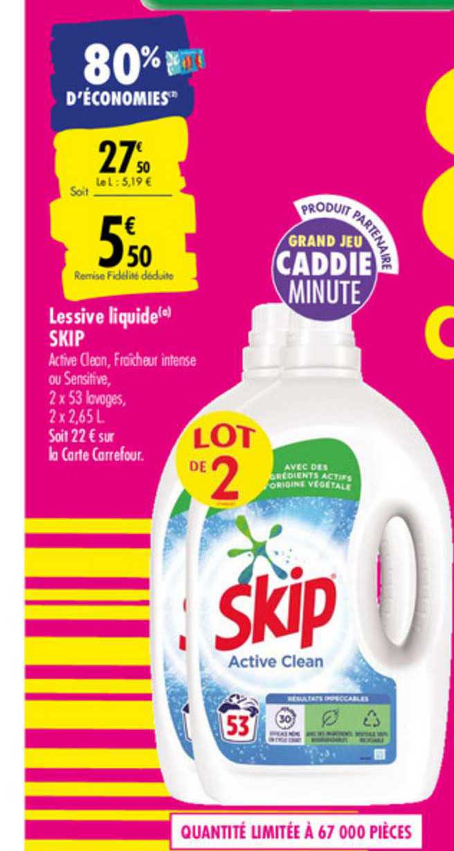 Lessive Liquide Skip