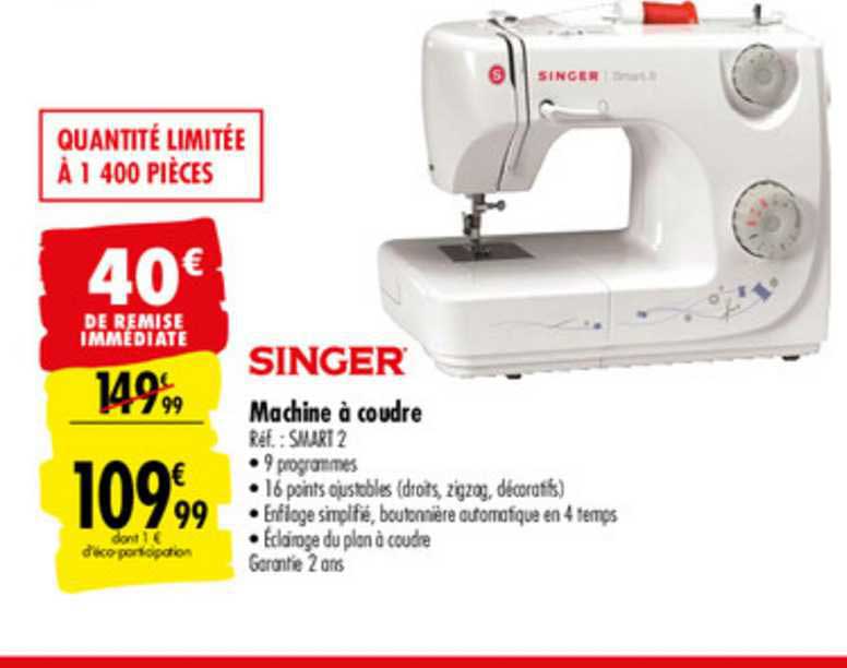 machine à coudre singer