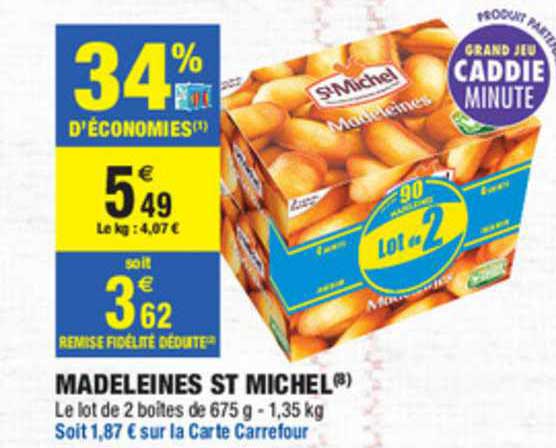 Madeleines St Michel