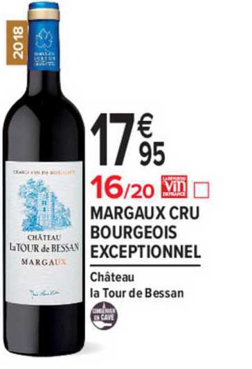 margaux cru bourgeois exceptionnel château la tour de bessan