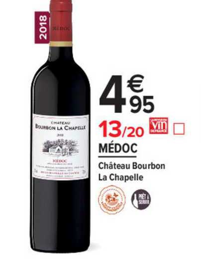 médoc château bourbon la chapelle